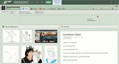Desktop Screenshot of doomoverlord.deviantart.com