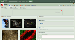 Desktop Screenshot of kruko.deviantart.com
