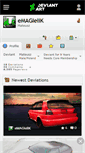 Mobile Screenshot of emagielik.deviantart.com