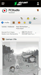 Mobile Screenshot of pcstudio.deviantart.com