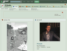 Tablet Screenshot of pcstudio.deviantart.com