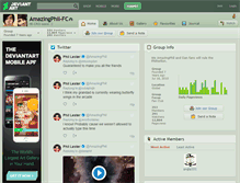 Tablet Screenshot of amazingphil-fc.deviantart.com