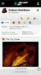 Mobile Screenshot of kraken-steelklaw.deviantart.com