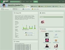 Tablet Screenshot of genichiro-sanada-fc.deviantart.com