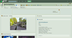 Desktop Screenshot of electronicpleasure.deviantart.com