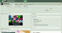 Desktop Screenshot of gimptacular.deviantart.com