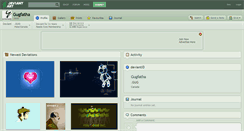 Desktop Screenshot of gugfatha.deviantart.com