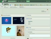 Tablet Screenshot of gugfatha.deviantart.com
