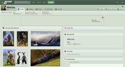 Desktop Screenshot of nikinzes.deviantart.com