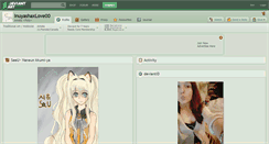 Desktop Screenshot of inuyashaxlove00.deviantart.com