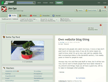 Tablet Screenshot of jim-san.deviantart.com