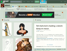 Tablet Screenshot of aidorei.deviantart.com