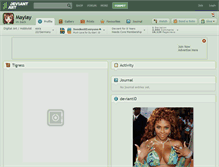 Tablet Screenshot of mayiay.deviantart.com