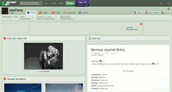 Desktop Screenshot of missflame.deviantart.com