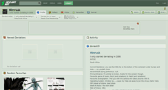 Desktop Screenshot of nimruuk.deviantart.com