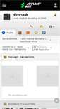 Mobile Screenshot of nimruuk.deviantart.com