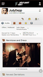 Mobile Screenshot of judydepp.deviantart.com
