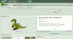 Desktop Screenshot of bytail.deviantart.com