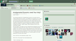 Desktop Screenshot of alienclub.deviantart.com