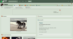 Desktop Screenshot of nogaya.deviantart.com