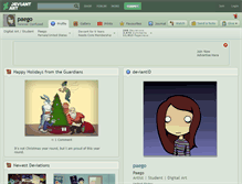 Tablet Screenshot of paego.deviantart.com