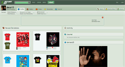 Desktop Screenshot of deux13.deviantart.com