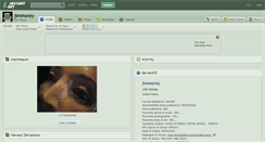Desktop Screenshot of jimmorey.deviantart.com