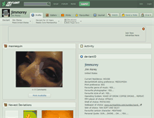 Tablet Screenshot of jimmorey.deviantart.com