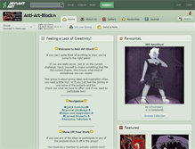 Tablet Screenshot of anti-art-block.deviantart.com