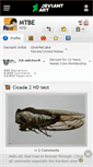Mobile Screenshot of mtbe.deviantart.com