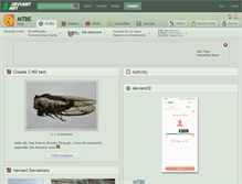 Tablet Screenshot of mtbe.deviantart.com