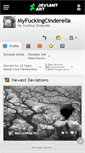 Mobile Screenshot of myfuckingcinderella.deviantart.com