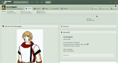 Desktop Screenshot of gunosaguki.deviantart.com