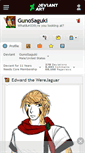 Mobile Screenshot of gunosaguki.deviantart.com