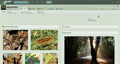 Desktop Screenshot of katsuninken.deviantart.com