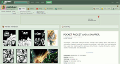 Desktop Screenshot of crazieburd.deviantart.com