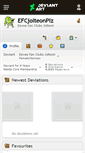 Mobile Screenshot of efcjolteonplz.deviantart.com