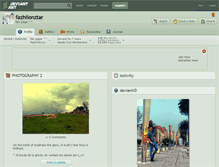 Tablet Screenshot of fazhiionztar.deviantart.com
