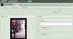 Desktop Screenshot of coldtemptation.deviantart.com