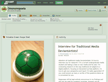 Tablet Screenshot of omonomopoeia.deviantart.com