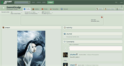 Desktop Screenshot of dearestgrudge.deviantart.com