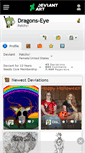Mobile Screenshot of dragons-eye.deviantart.com