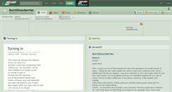 Desktop Screenshot of burntstrawberries.deviantart.com