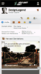 Mobile Screenshot of designlegend.deviantart.com