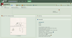 Desktop Screenshot of neomee74.deviantart.com