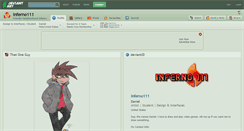 Desktop Screenshot of inferno111.deviantart.com