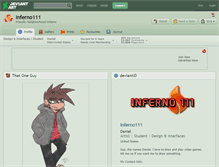 Tablet Screenshot of inferno111.deviantart.com