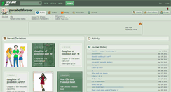 Desktop Screenshot of percabethforever.deviantart.com