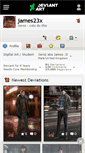 Mobile Screenshot of james23x.deviantart.com