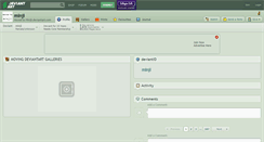 Desktop Screenshot of minji.deviantart.com